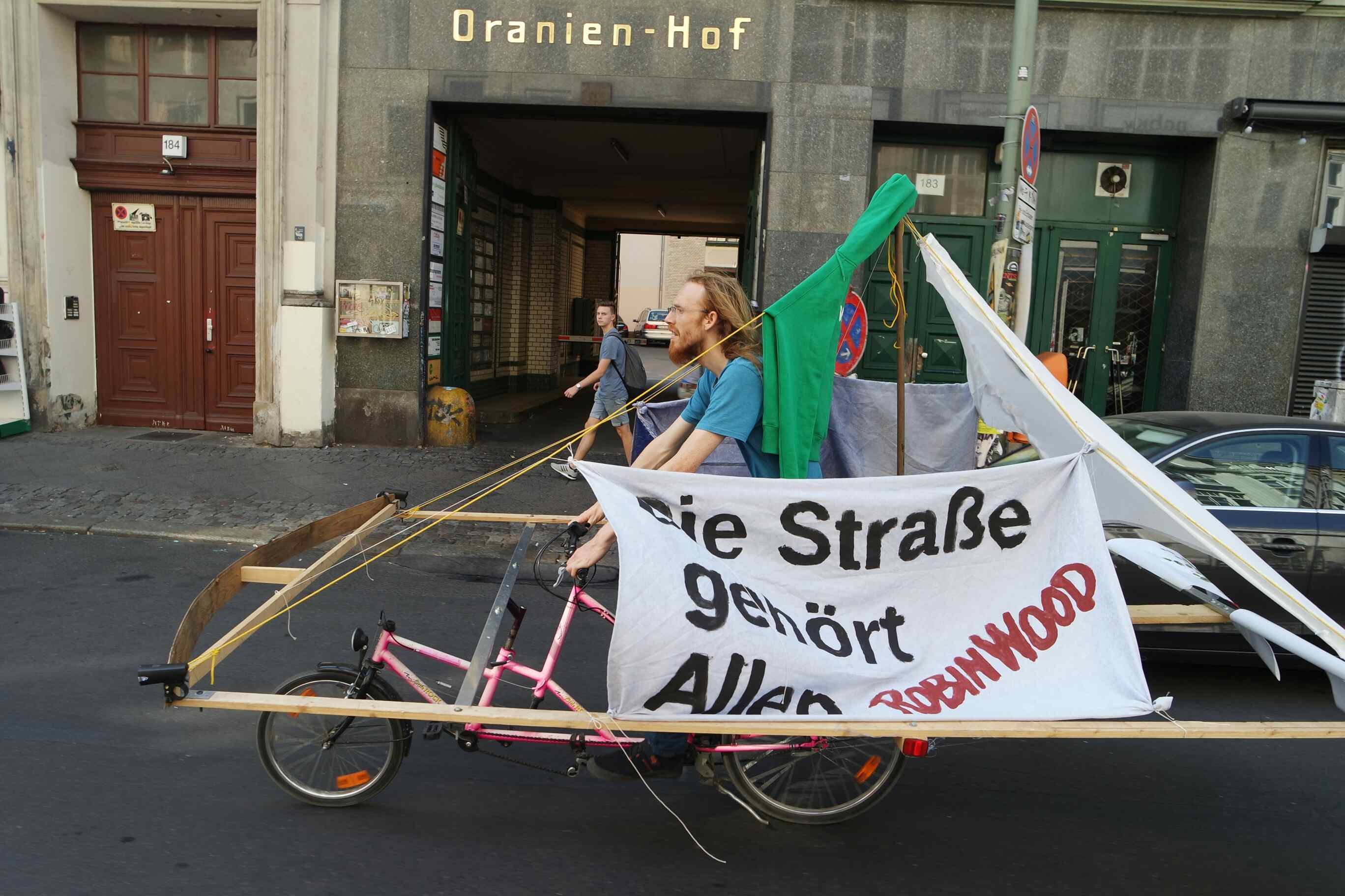 Sich den öffentlichen Raum nehmen, Rad-Demo in Berlin