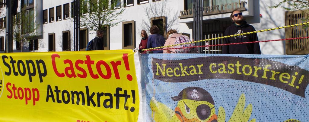 Mahnwache vor dem Amtsgericht Heilbronn am 11.4.2018 Mahnwache vor dem Amtsgericht Heilbronn am 11.4.2018