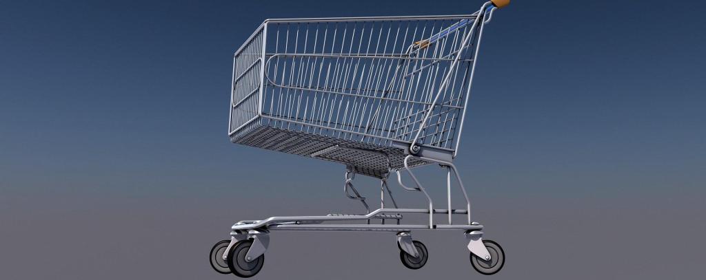 Einkaufswagen (Foto: PIRO4D from Pixabay)