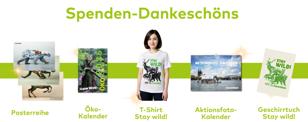 Spendedank-Geschenke Abbildungen