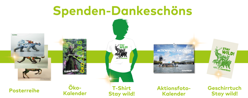 Spendedank-Geschenke Abbildungen