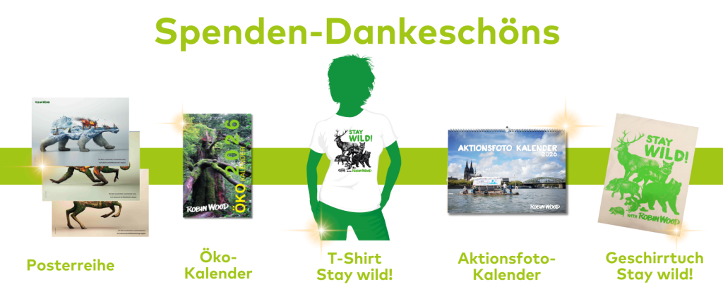 Spendedank-Geschenke Abbildungen