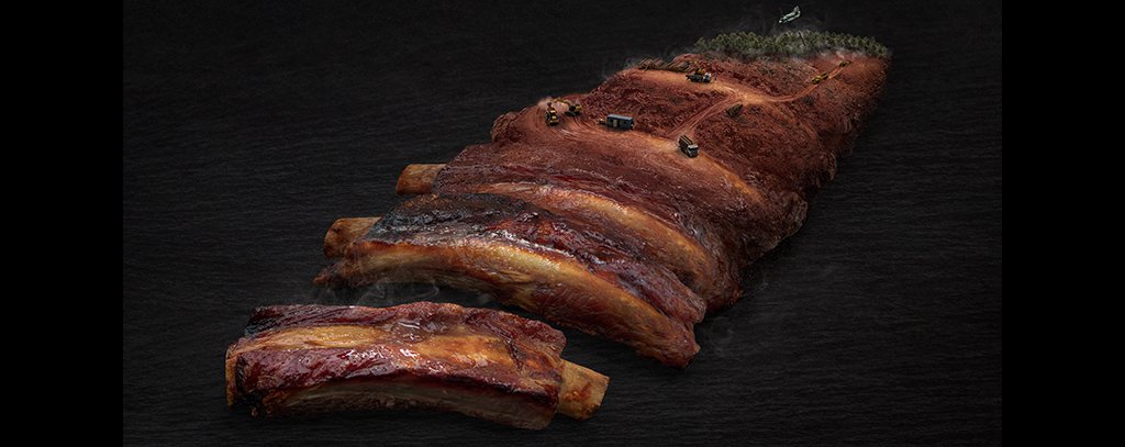 Hungry For Destruction - Fleisch ist einer der Hauptgründe für die Zerstörung von Wäldern (ROBIN WOOD) Ribs