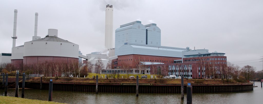 Coal-fired power plant Tiefstack in Hamburg (Foto: Mirko Boll / ROBIN WOOD)