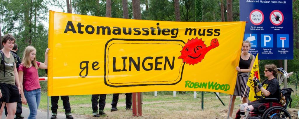 Demonstration in Lingen Juni 2018
