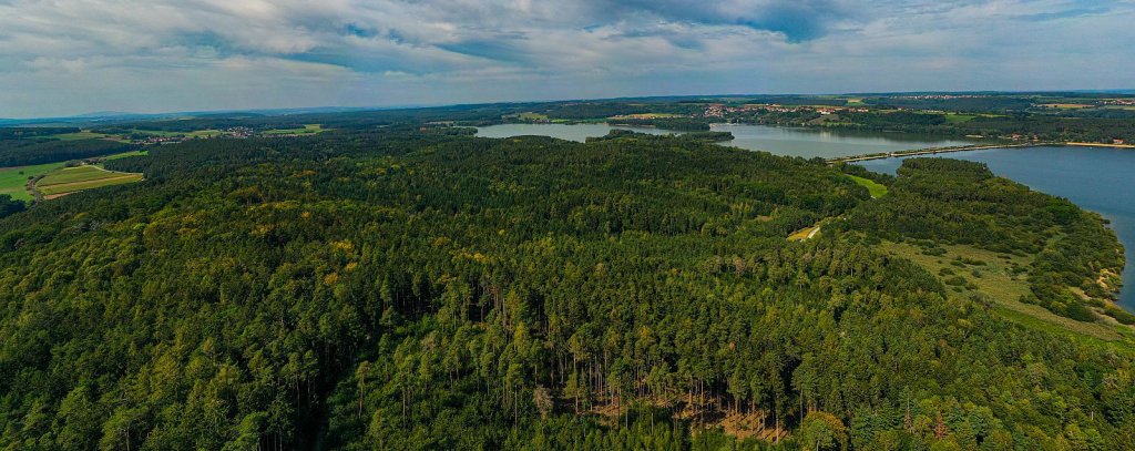 Drohnenaufnahme der bald zerstörten Muna Wald (Foto: Erwin Hussendoerfer)