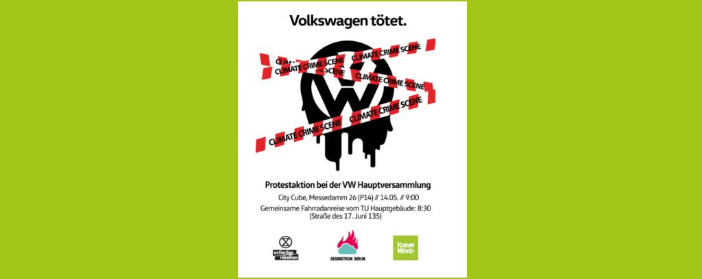 Flyer "VW tötet!