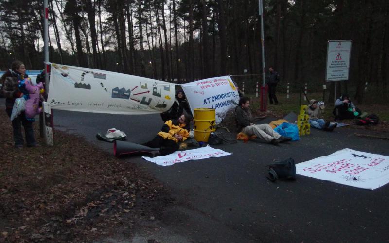 Protest in Lingen, 2015