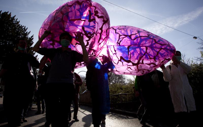 Feinstaub dringt bis tief in die kleinsten Lungenbläschen ein (Foto: Kernwein-Janzer)