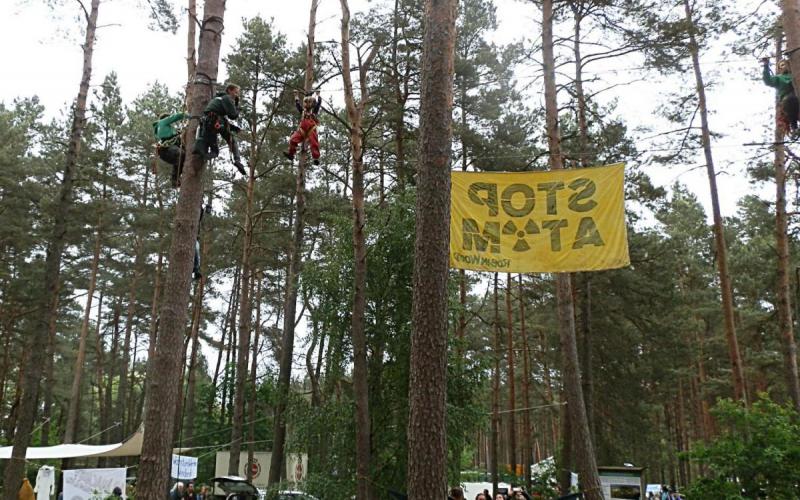 Schnupperklettern in Gorleben, ROBIN WOOD Schnupperklettern in Gorleben