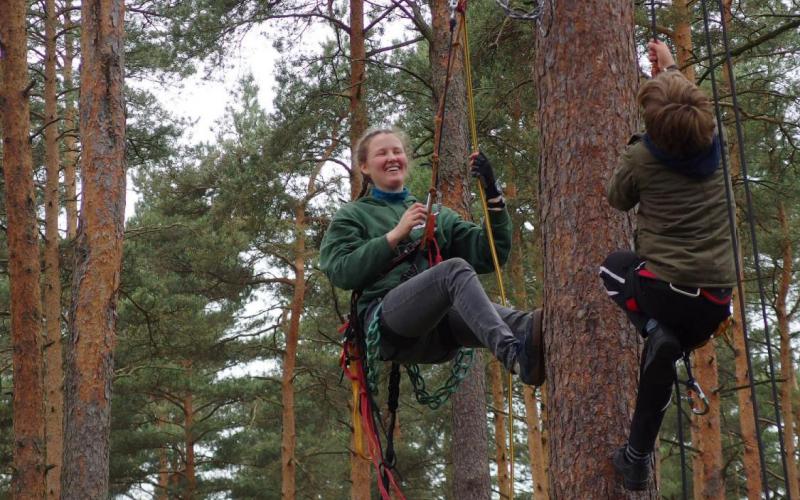 Schnupperklettern in Gorleben Schnupperklettern in Gorleben