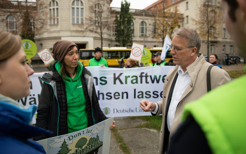 Aktionsfoto Wirtschaftsministerium