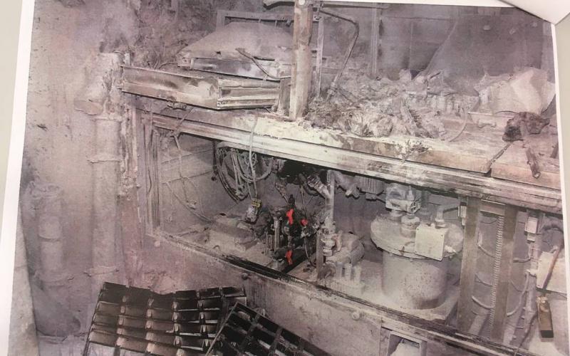 Bild vom Brand in Lingen am 6.12.2018 Bild vom Brand in Lingen am 6.12.2018