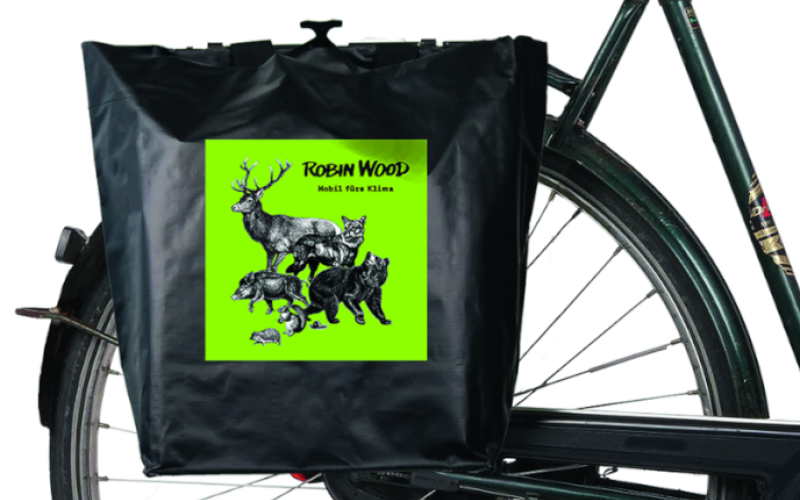 Spendedankgeschenk Fahrradtasche