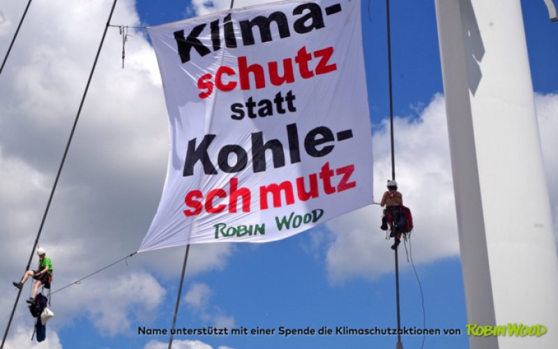 Spendenurkunde Kohleausstieg