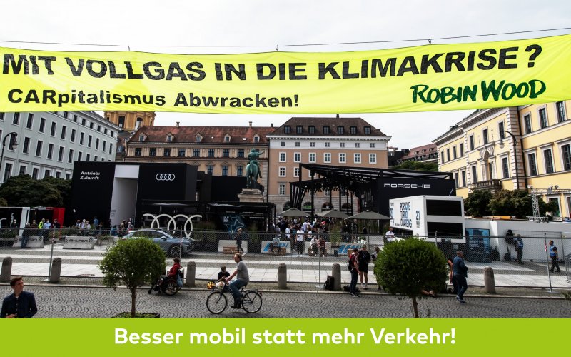 Aktionsbild Transpi Carpitalismus abschaffen