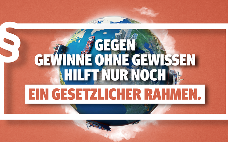 Brennende Fabriken, Kinderarbeit, zerstörte Regenwälder?