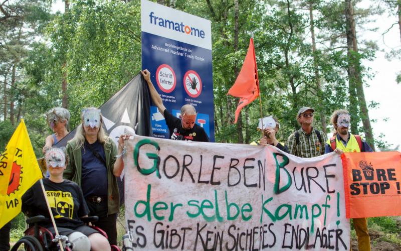 Demonstration in Lingen Juni 2018 - Soli mit Bure