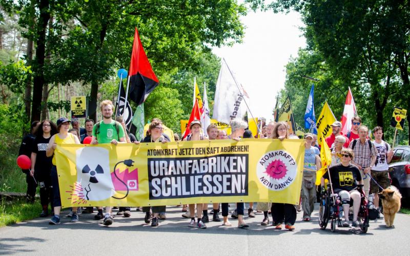 Demonstration in Lingen Juni 2018