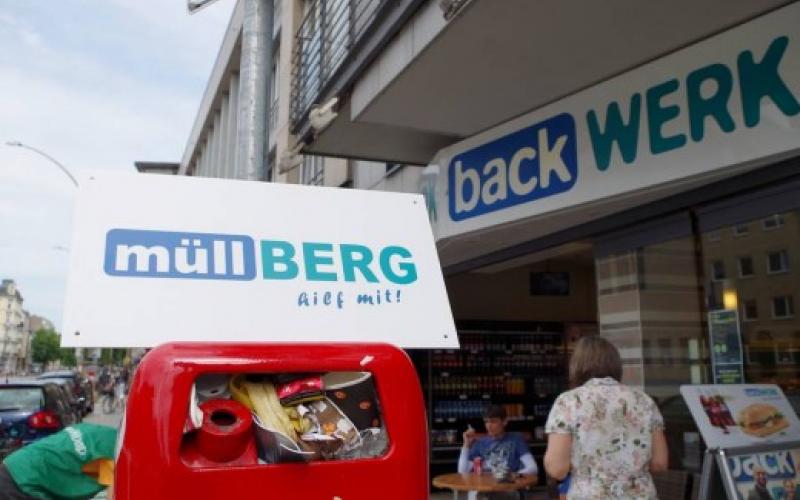 Müllberg bei Backwerk Müllberg bei Backwerk