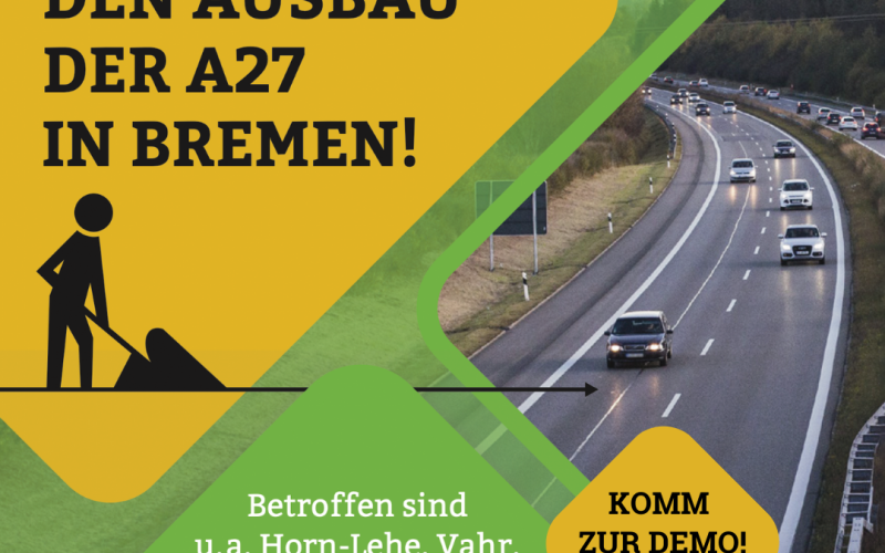 Kein Ausbau der A27!