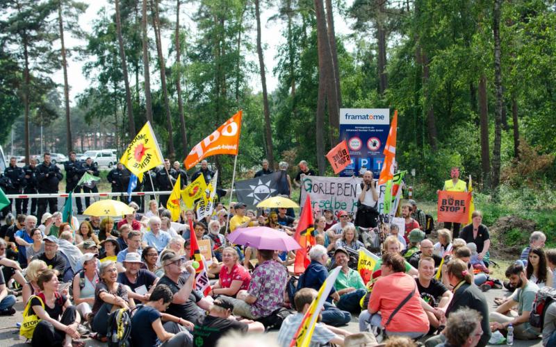 Demonstration in Lingen Juni 2018