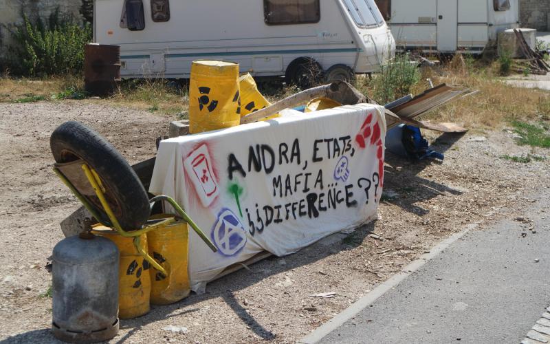 In Bure, Frankreich (Foto: ROBIN WOOD)