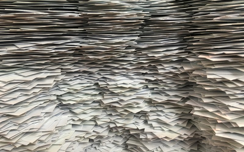 Für Büropapier gibt es Recyclingpapieroptionen