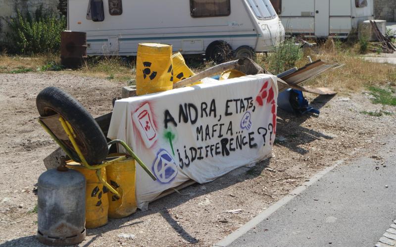 In Bure, Frankreich (Foto: ROBIN WOOD)