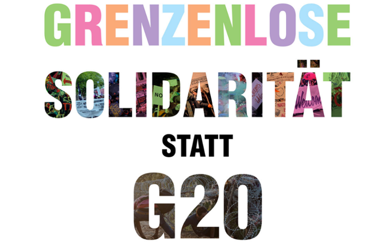 Internationale Großdemo gegen G20